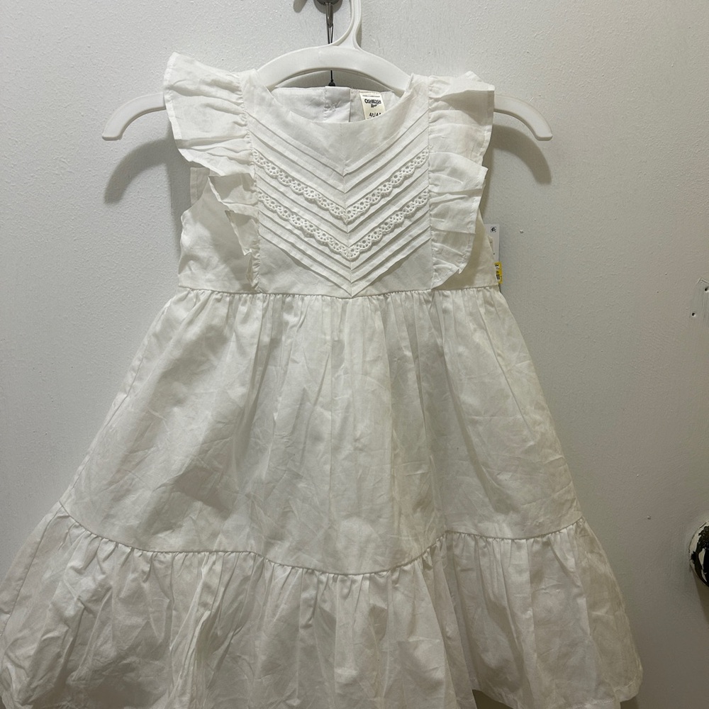 OshKosh B'gosh Elegant White Dress